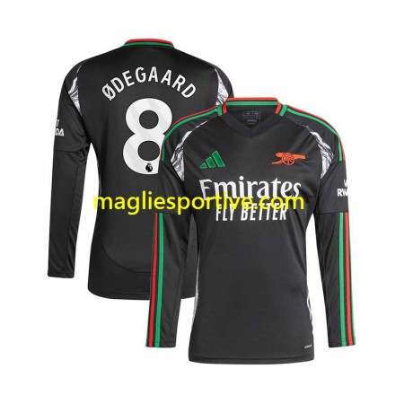 Completo Calcio Arsenal Martin Odegaard 8 Divisa Trasferta 2024-2025 ML